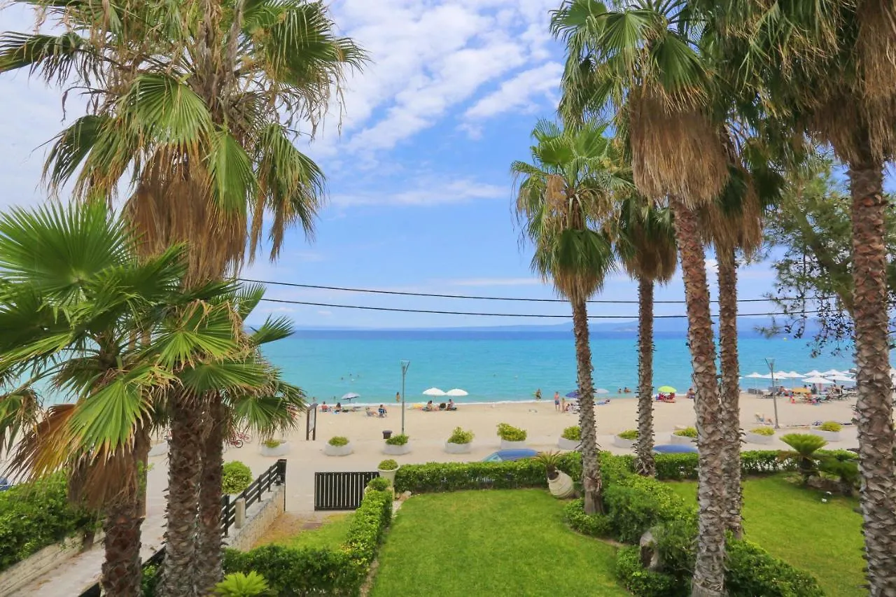 Villa Mare Blu - Beachfront, Panoramic View, Garden Pefkochori 0*,  Grécia