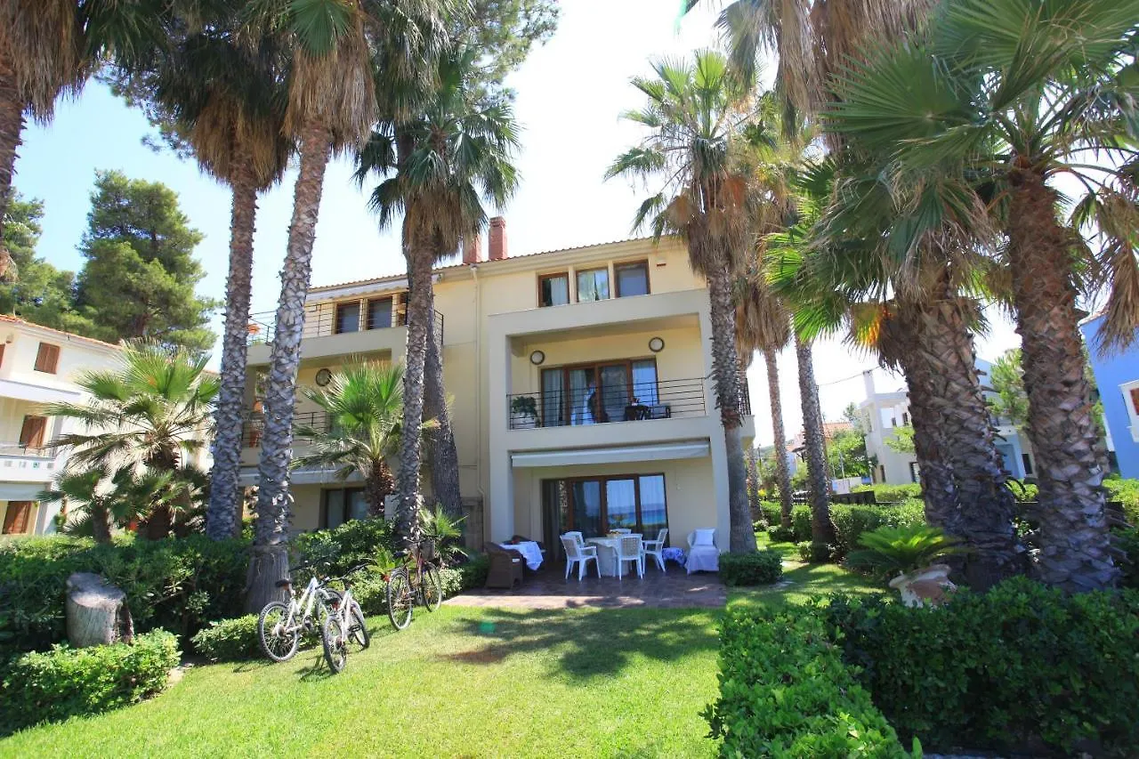 Villa Mare Blu - Beachfront, Panoramic View, Garden Pefkochori Grécia