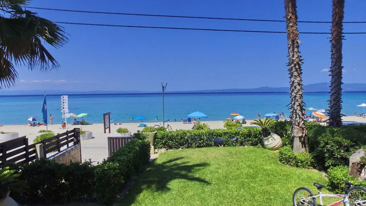 Villa Mare Blu - Beachfront, Panoramic View, Garden Pefkochori Grécia